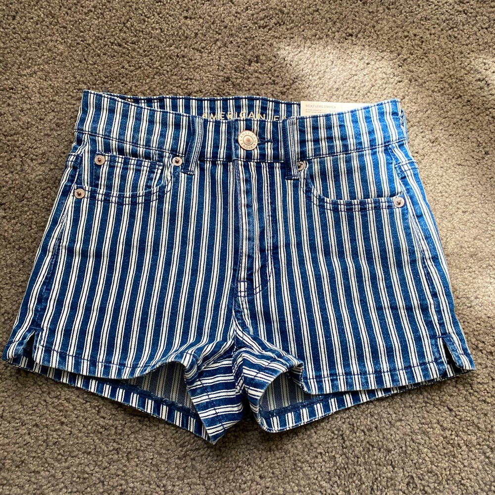 Hi-Rise American eagle shorts